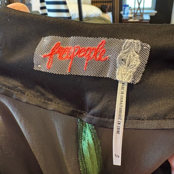 Free People Green Velvet Halter Dress - Picture 5 of 5